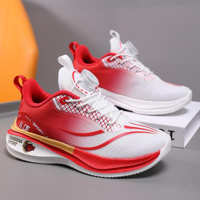 Red Rabbit 6Pro New Mesh Breathable Boys Button Sneakers Girls Student Running Shoes Lightweight Shock Absorption 40 inner length about 25.5cm
Red Rabbit 6Pro New Mesh Breathable Boys Button Sneakers Girls Student Running Shoes Lightweight Shock Absorption 40 inner length about 25.5cm