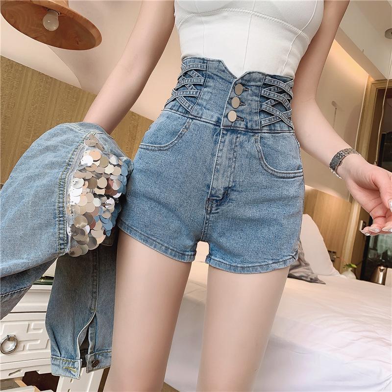 Women s High-Waisted Denim Shorts - Summer 2025 Slimming, Versatile & Comfortable Casual Petite Style L
Women s High-Waisted Denim Shorts - Summer 2025 Slimming, Versatile & Comfortable Casual Petite Style L