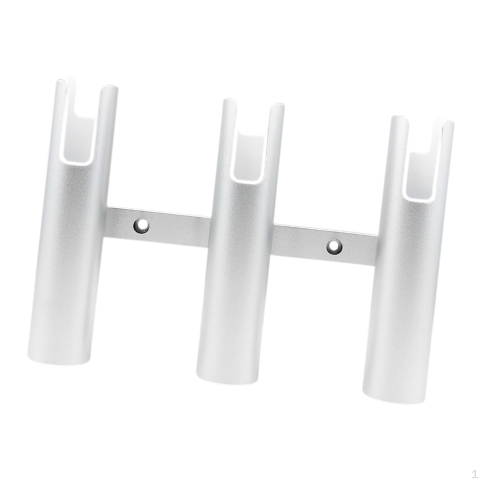 3 Tube Fishing Rod Holder, Lightweight And Convenient Deck Mount argent
3 Tube Fishing Rod Holder, Lightweight And Convenient Deck Mount argent
