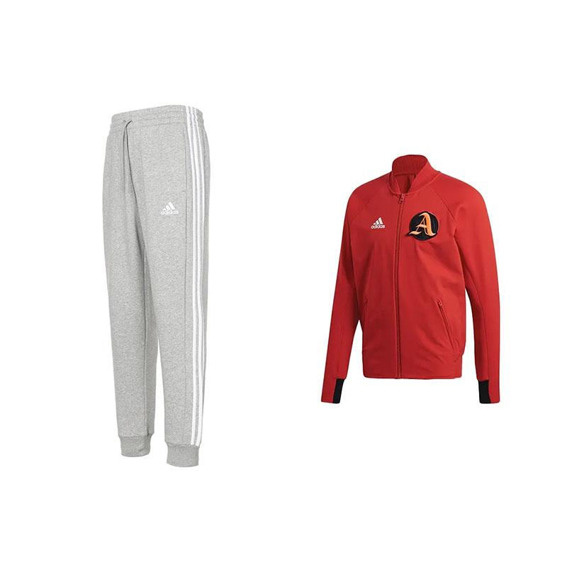 Adidas Knitted Baseball Collar Raglan Long Sleeve Top Comfortable Mid Waist Drawstring Pants Casual Sports Set Men Sets /FI4681+IJ6494 XL
Adidas Knitted Baseball Collar Raglan Long Sleeve Top Comfortable Mid Waist Drawstring Pants Casual Sports Set Men Sets /FI4681+IJ6494 XL