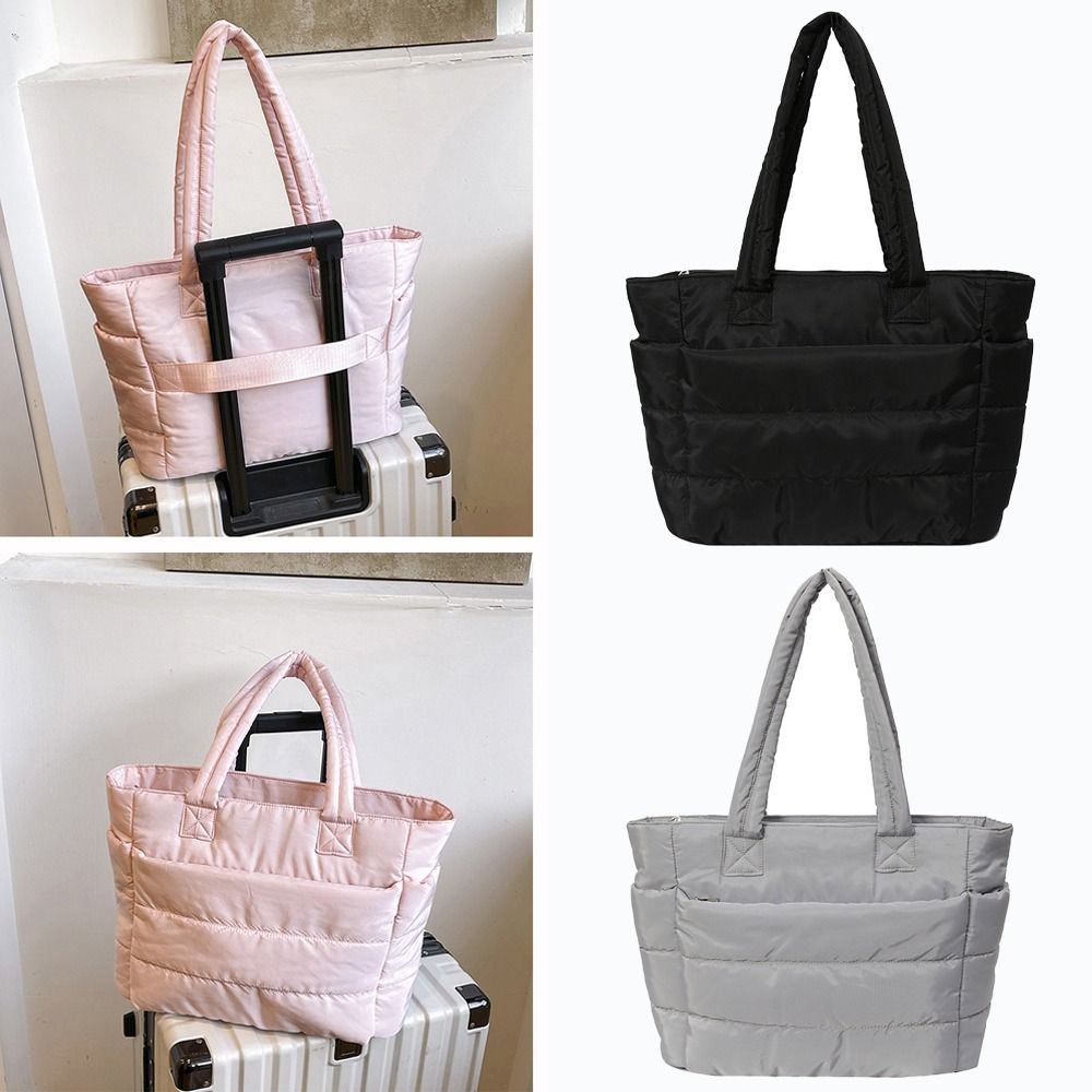 Large Capacity Tote Bag Multiple Pockets Messenger Shoulder Bag For Travel Work Beach Gym Store
Large Capacity Tote Bag Multiple Pockets Messenger Shoulder Bag For Travel Work Beach Gym Store