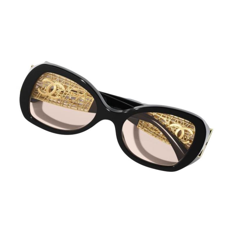 CHANEL Hollow temple design, metal acetate fiber, butterfly-shaped sunglasses, same style for men and women, black чорний
CHANEL Hollow temple design, metal acetate fiber, butterfly-shaped sunglasses, same style for men and women, black чорний