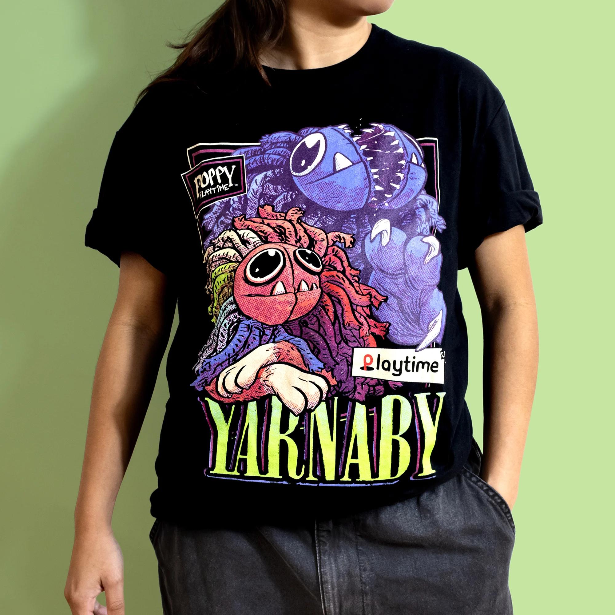 Ретро Футболка с графическим принтом Yarnaby Monster Horror Game для унисекс 100% хлопок Оверсайз Уличная одежда Черный 2026 Новый 3XL
Ретро Футболка с графическим принтом Yarnaby Monster Horror Game для унисекс 100% хлопок Оверсайз Уличная одежда Черный 2026 Новый 3XL
