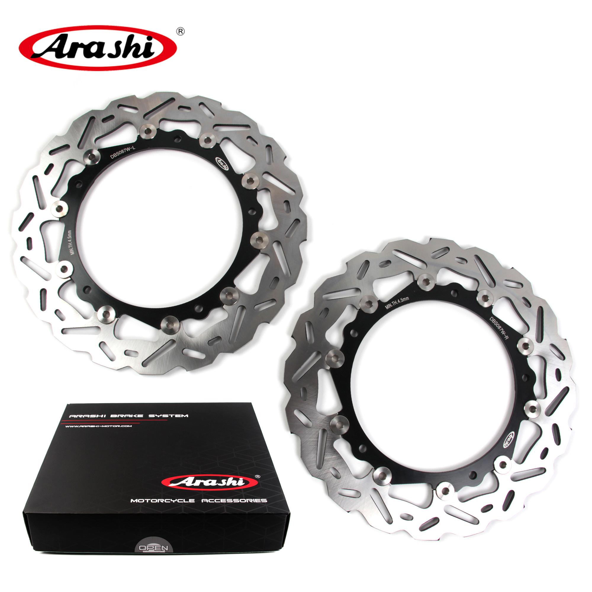 Arashi 1 Pair CNC Floating Front Brake Disc Brake Rotors For BMW R NINE T URBAN G/S 1200 2017 2018 2019 2020 2021 Motorcycle 2 Pieces Black
Arashi 1 Pair CNC Floating Front Brake Disc Brake Rotors For BMW R NINE T URBAN G/S 1200 2017 2018 2019 2020 2021 Motorcycle 2 Pieces Black