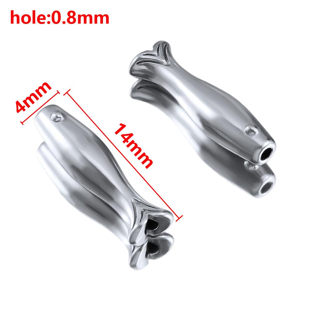 5pcs 2pcs Stainless Steel Golden Fish Charm Spacer Loose Bead for DIY Earring Necklace Bracelet Jewelry Making Findings Material 2pcs
5pcs 2pcs Stainless Steel Golden Fish Charm Spacer Loose Bead for DIY Earring Necklace Bracelet Jewelry Making Findings Material 2pcs
