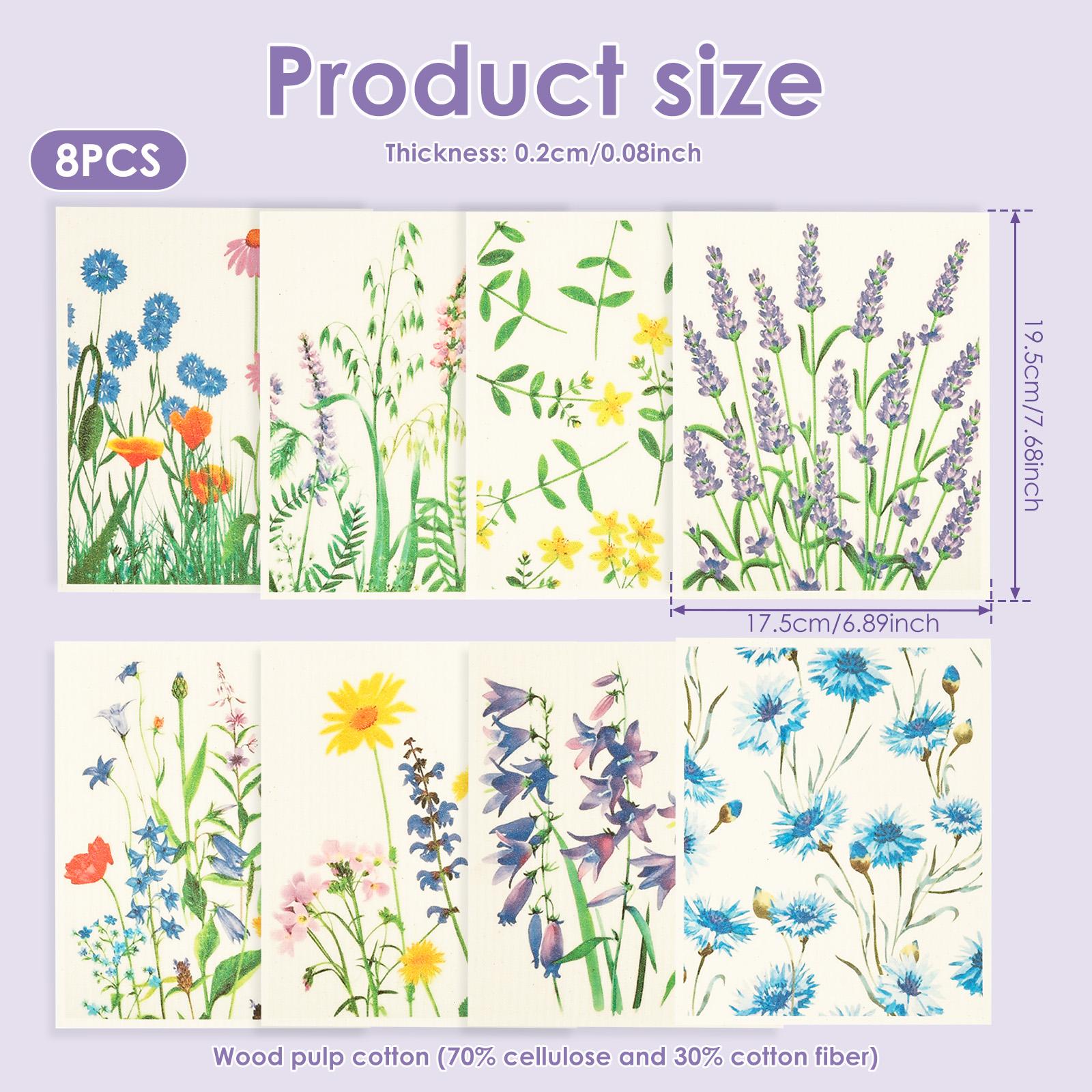 8Pcs Kitchen Dishcloth Wood pulp cotton Absorbent Dish Cleaning Towel Reusable Soft Swedish Dishcloths Kitchen Cleaning Tools
8Pcs Kitchen Dishcloth Wood pulp cotton Absorbent Dish Cleaning Towel Reusable Soft Swedish Dishcloths Kitchen Cleaning Tools