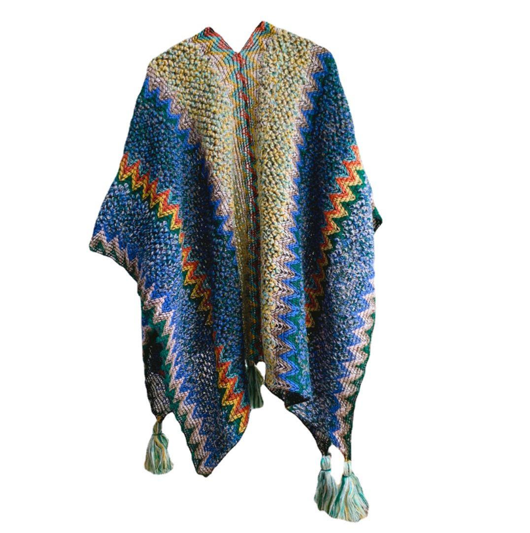 Yunnan Lijiang Ethnic Style Women s Shawl Blanket Cape Cloak Scarf 105*130 cm
Yunnan Lijiang Ethnic Style Women s Shawl Blanket Cape Cloak Scarf 105*130 cm