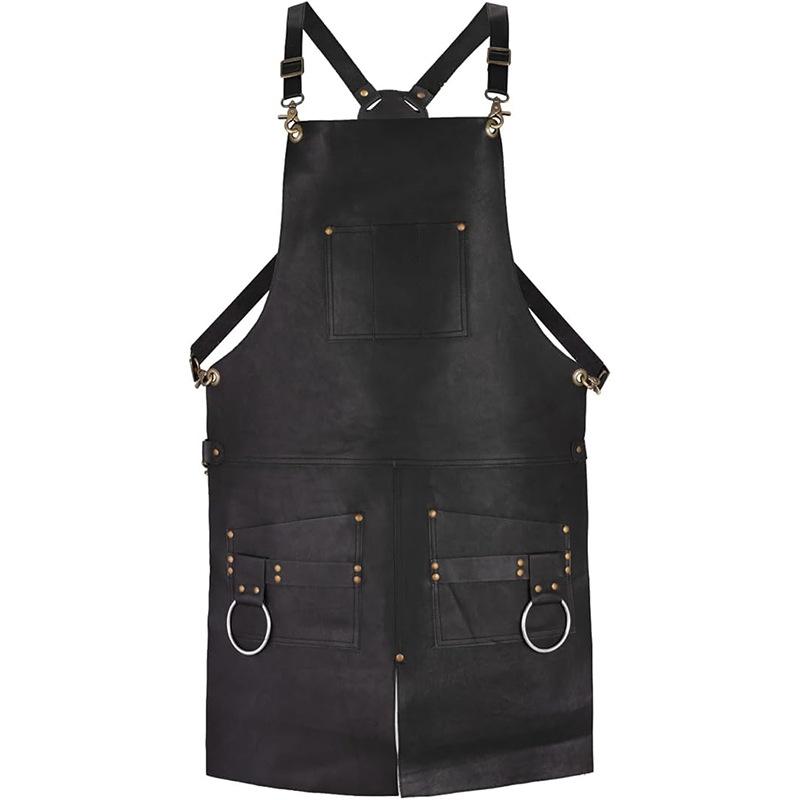 Pu Leather Work Apron Pocket Restaurant Kitchen Housework Waterproof Oil Resistant Dirt Resistant Apron чорний
Pu Leather Work Apron Pocket Restaurant Kitchen Housework Waterproof Oil Resistant Dirt Resistant Apron чорний