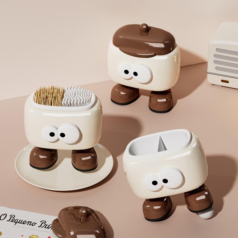 Cosmetic Cotton Swab Box Dental Floss Box Toothpick Storage Box Creative Cute Multifunctional Small Item Storage Organizer кофейный
Cosmetic Cotton Swab Box Dental Floss Box Toothpick Storage Box Creative Cute Multifunctional Small Item Storage Organizer кофейный