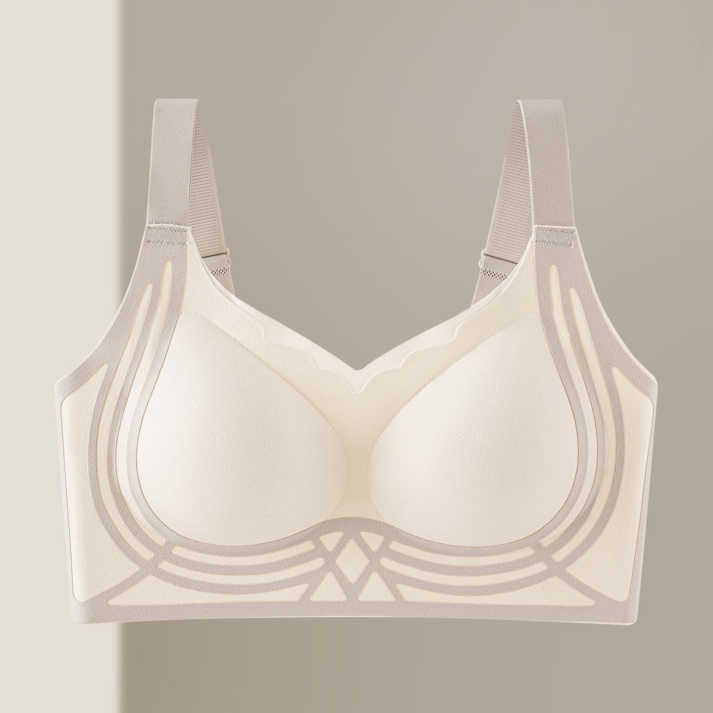 Seamless One-Piece Lift & Support Bra for Large Busts - Anti-Sagging, Slimming, Soft & Thin Design M (43-50 kg)
Seamless One-Piece Lift & Support Bra for Large Busts - Anti-Sagging, Slimming, Soft & Thin Design M (43-50 kg)