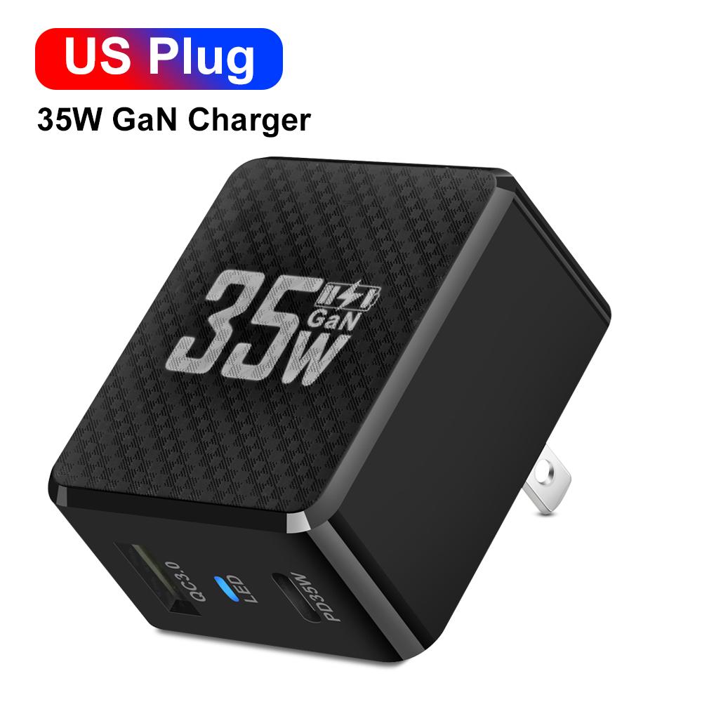 35W GaN USB C Charger Fast Charging Charger Type C Mobile Phone Charger PD Power Adapter for IPhone 15 Samsung Xiaomi IPhone LG US Plug чорний
35W GaN USB C Charger Fast Charging Charger Type C Mobile Phone Charger PD Power Adapter for IPhone 15 Samsung Xiaomi IPhone LG US Plug чорний