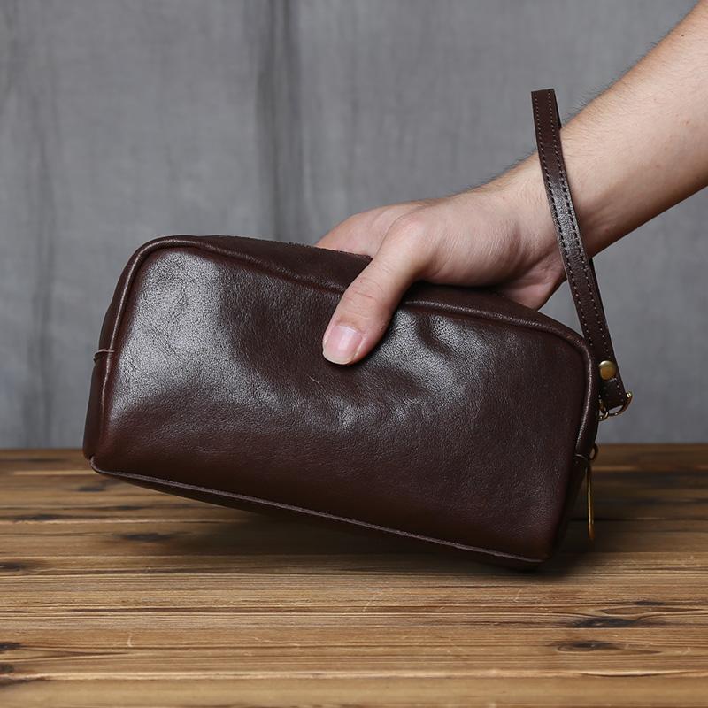 NZPJ Genuine Leather Men s Clutch Bag Top-Grade Cowhide Large-Capacity Wallet Casual Mobile Phone Pouch Card Bag кавовий
NZPJ Genuine Leather Men s Clutch Bag Top-Grade Cowhide Large-Capacity Wallet Casual Mobile Phone Pouch Card Bag кавовий