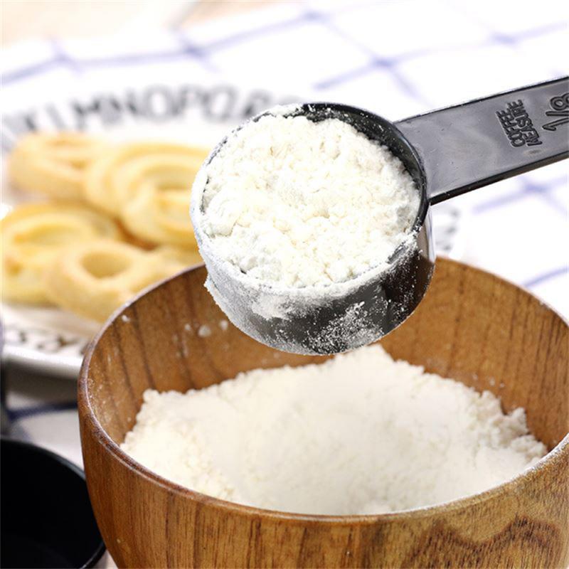 10pcs Black Set Plastic Measuring Spoon Measuring Cup Baking Weighing Tool Milk Powder Spoon Graduated Spoon Household
10pcs Black Set Plastic Measuring Spoon Measuring Cup Baking Weighing Tool Milk Powder Spoon Graduated Spoon Household