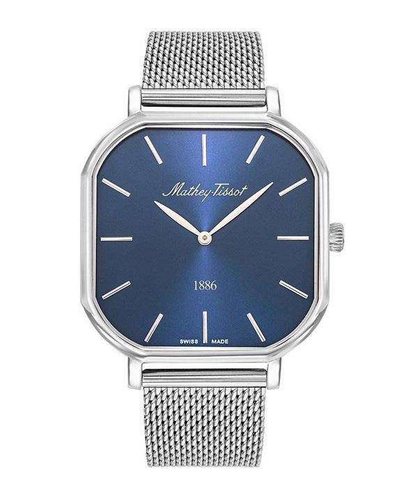 Мужские часы Mathey-Tissot Monsoon Square из нержавеющей стали с синим циферблатом, кварцевые H7917ABU синий
Мужские часы Mathey-Tissot Monsoon Square из нержавеющей стали с синим циферблатом, кварцевые H7917ABU синий