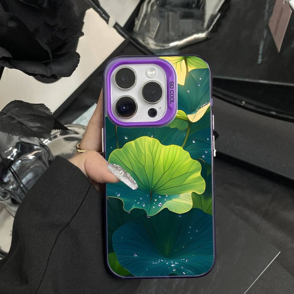 Nature Lotus Leaf Phone Case For iPhone 16,15,14,17,13,12,11,XS,Mini,Pro,SE,MAX Purple Matte Silicone Cover iPhone15
Nature Lotus Leaf Phone Case For iPhone 16,15,14,17,13,12,11,XS,Mini,Pro,SE,MAX Purple Matte Silicone Cover iPhone15