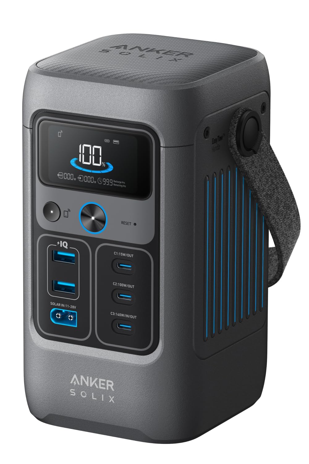 Портативная электростанция постоянного тока Anker Solix C200 Портативный источник питания 192 Вт·ч Компактный и легкий Ремешок в комплекте Полная зарядка за несколько часов Максимальная выходная мощность
Портативная электростанция постоянного тока Anker Solix C200 Портативный источник питания 192 Вт·ч Компактный и легкий Ремешок в комплекте Полная зарядка за несколько часов Максимальная выходная мощность