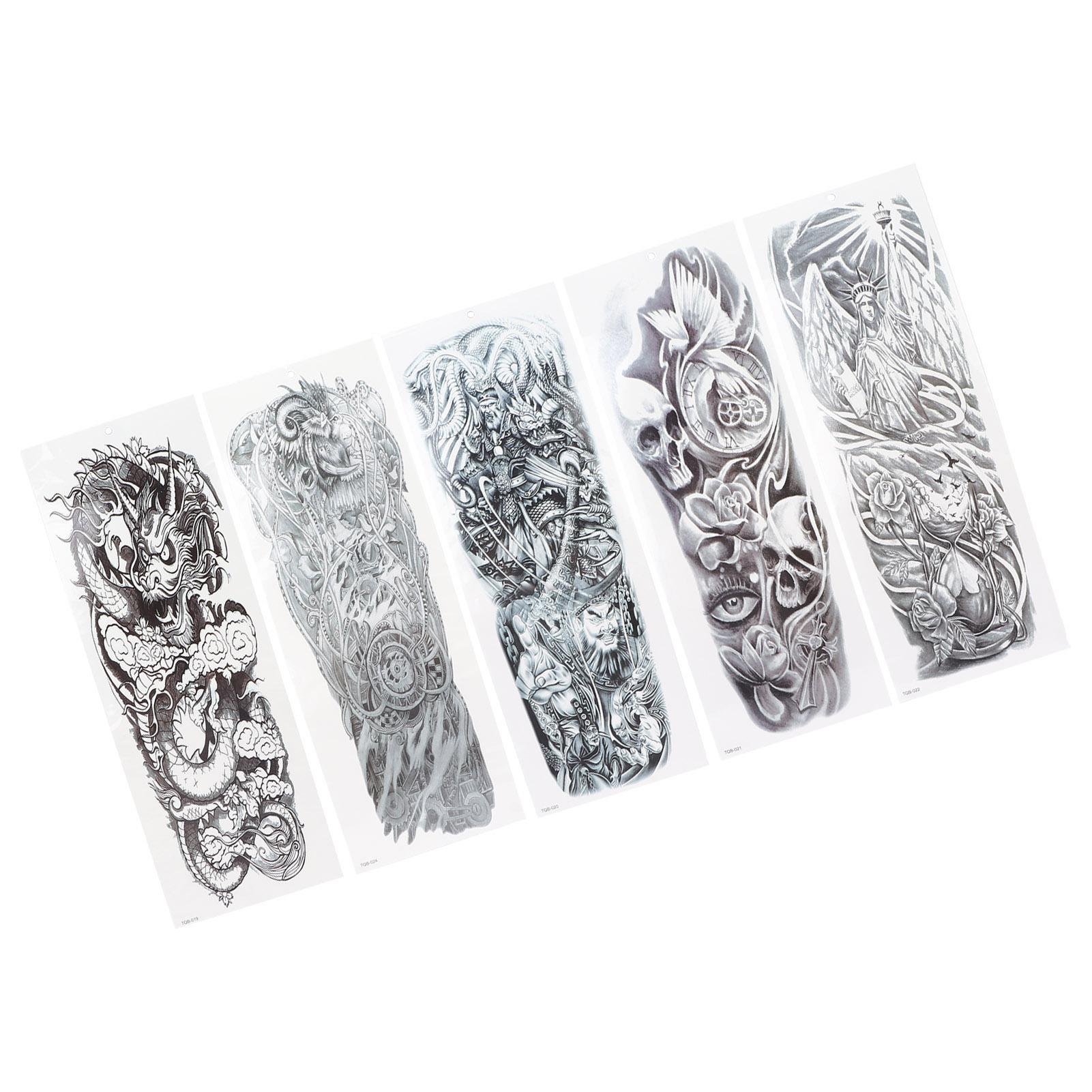 5 шт. Временные татуировки с полным рукавом, наклейки, унисекс, водонепроницаемые, набор для поддельных татуировок на руку
5 шт. Временные татуировки с полным рукавом, наклейки, унисекс, водонепроницаемые, набор для поддельных татуировок на руку