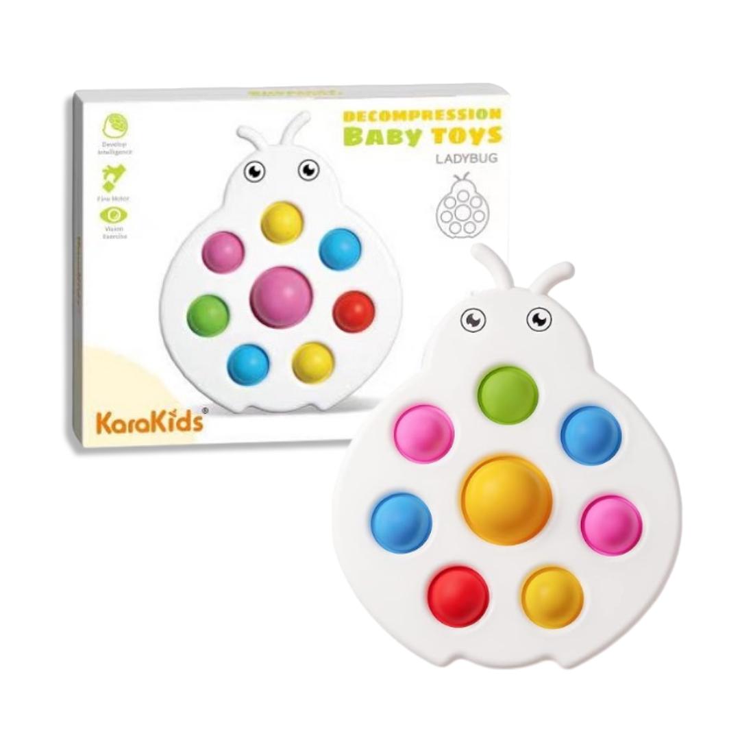 Caterpillar Ladybug Montessori Fidget Popper Sensory Baby Toys for 10+ Months, Fine Motor Skill, Travel Toys Stress Relief gift
Caterpillar Ladybug Montessori Fidget Popper Sensory Baby Toys for 10+ Months, Fine Motor Skill, Travel Toys Stress Relief gift
