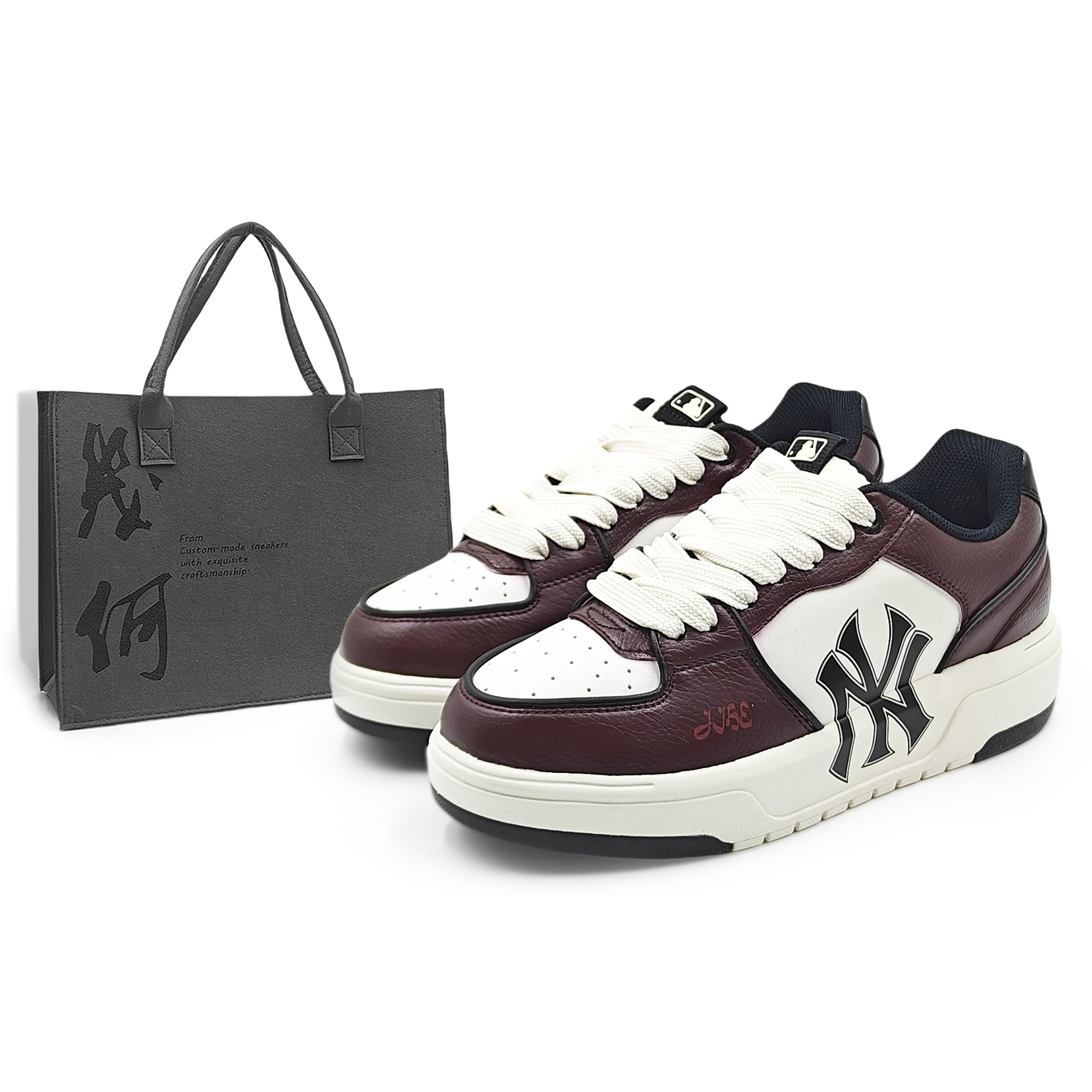 MLB Chunky Liner Abrasion Resistant Low top Skateboard Shoes Unisex Burgundy 3ASXCA12N-50WHS(Team1284- S) 42
MLB Chunky Liner Abrasion Resistant Low top Skateboard Shoes Unisex Burgundy 3ASXCA12N-50WHS(Team1284- S) 42