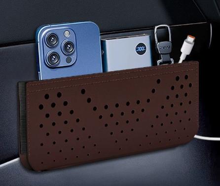 Faux Leather Car Dashboard Organizer Multifunctional Storage Pouch, Phone, Card, Key, Glasses Holder Auto Interior Accessories коричневий
Faux Leather Car Dashboard Organizer Multifunctional Storage Pouch, Phone, Card, Key, Glasses Holder Auto Interior Accessories коричневий