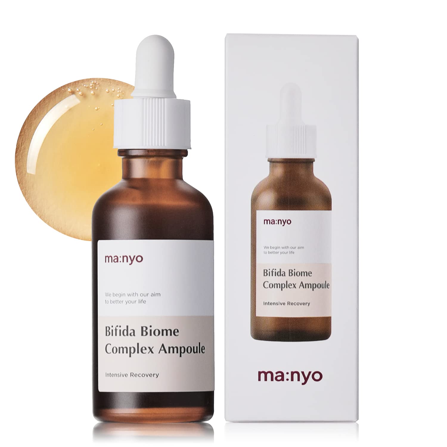 Массачусетс:NYO Bifida Biome Complex Ampoule Korean Skin Care, Сыворотка 1,7 жидких унций (50мл)
Массачусетс:NYO Bifida Biome Complex Ampoule Korean Skin Care, Сыворотка 1,7 жидких унций (50мл)