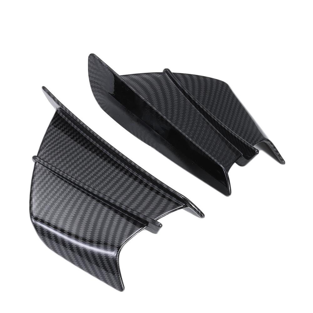 1 Pair ABS Motorcycle Wind Wing Carbon Fiber Style Side Fairings Winglets Replacement Universal
1 Pair ABS Motorcycle Wind Wing Carbon Fiber Style Side Fairings Winglets Replacement Universal
