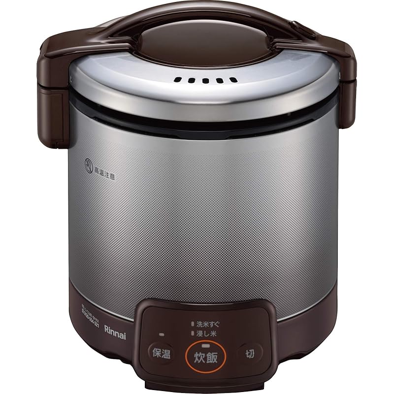 Rinnai gas rice cooker Kogamaru 5 go RR-050VQ(DB) brown For city gas RR-050VQ(DB)/13A
Rinnai gas rice cooker Kogamaru 5 go RR-050VQ(DB) brown For city gas RR-050VQ(DB)/13A