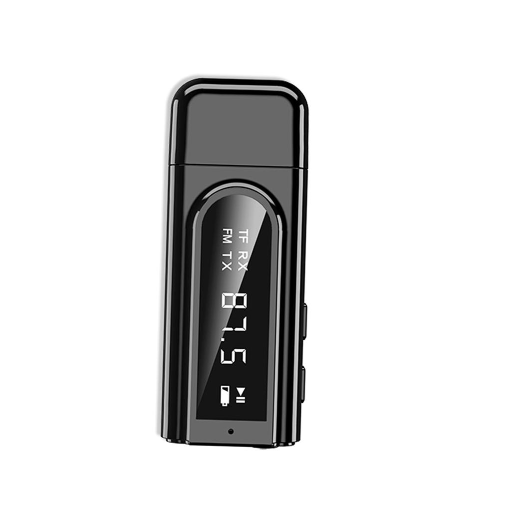 USB Audio Adapter Car Stereo Audio Wireless Receiver with LED Screen for Car PC Headphones
USB Audio Adapter Car Stereo Audio Wireless Receiver with LED Screen for Car PC Headphones