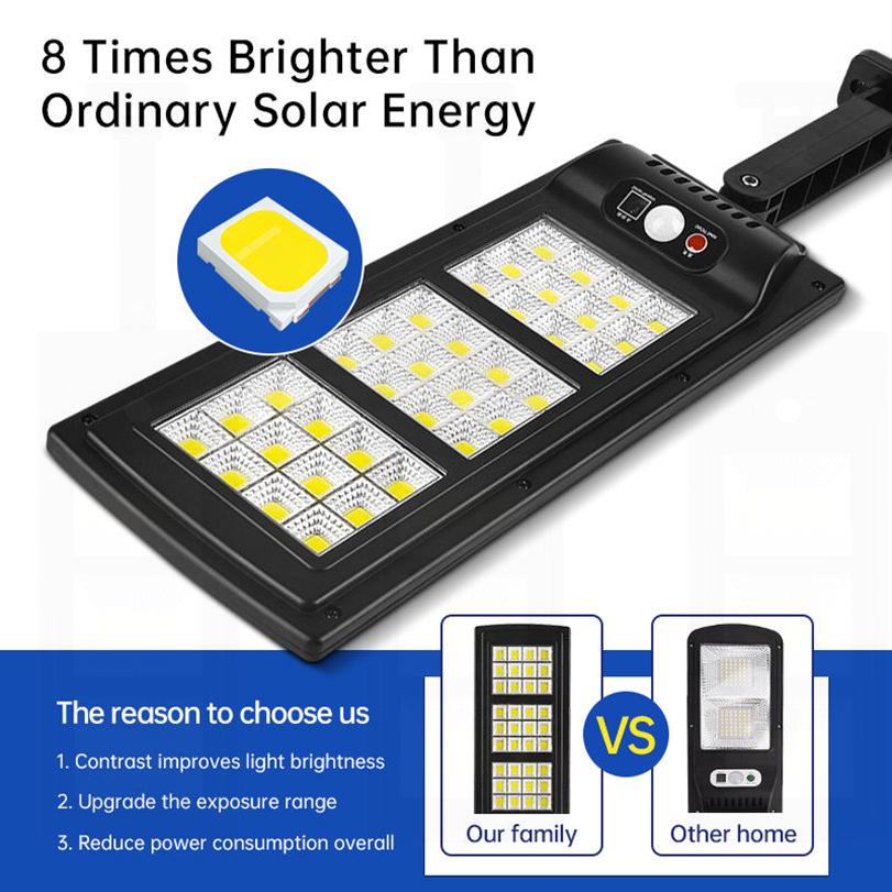 10000LM светодиодный солнечный светильник для улицы, самый мощный внешний солнечный светильник, 144 светодиода, 3 режима, дистанционное управление, водонепроницаемый светильник, уличный садовый светильник 
10000LM светодиодный солнечный светильник для улицы, самый мощный внешний солнечный светильник, 144 светодиода, 3 режима, дистанционное управление, водонепроницаемый светильник, уличный садовый светильник