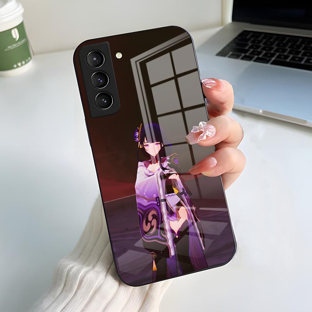 Genshin Impact Raiden Shogun Phone Case For Samsung S26 S25 S24 FE S23 S22 S21 Plus S20 Ultra Note20Ultra Black Glass Cover Galaxy S23 FE
Genshin Impact Raiden Shogun Phone Case For Samsung S26 S25 S24 FE S23 S22 S21 Plus S20 Ultra Note20Ultra Black Glass Cover Galaxy S23 FE