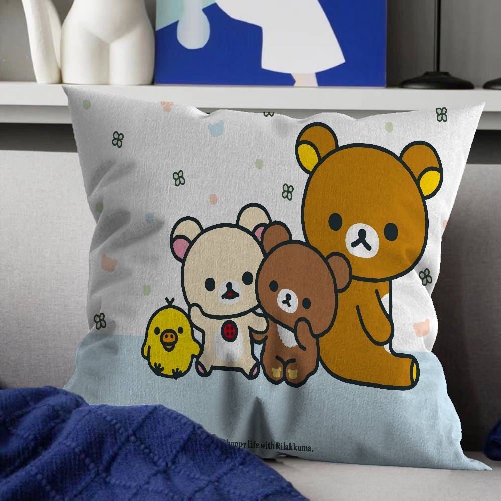 RRilakkuma Cartoon Anime Pillow Covers Cartoon Sofa Decorative Home Doublesided Printing Short Plush Cute Cushion Cover 30x30 cm
RRilakkuma Cartoon Anime Pillow Covers Cartoon Sofa Decorative Home Doublesided Printing Short Plush Cute Cushion Cover 30x30 cm