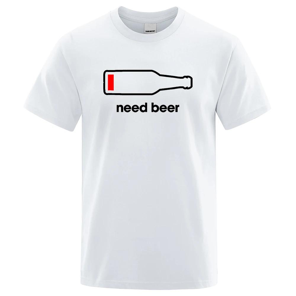 Need Beer Street Style Printing Male Tshirt Loose Cotton Clothing O-Neck Breathable Summer Short Sleeved Hip Hop Street T Shirt XXL
Need Beer Street Style Printing Male Tshirt Loose Cotton Clothing O-Neck Breathable Summer Short Sleeved Hip Hop Street T Shirt XXL