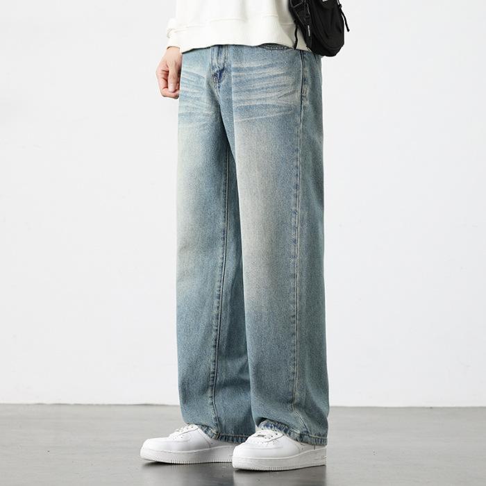 Весенне-летние джинсы мужские прямые американские свободные повседневные брюки модные универсальные штаны 38 синий
Весенне-летние джинсы мужские прямые американские свободные повседневные брюки модные универсальные штаны 38 синий