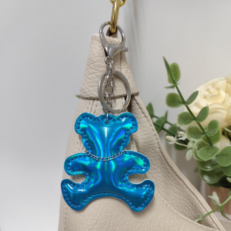 Little Bear Bag Pendant: Cute Cartoon Doll Keychain & Leather Car Keyring Ornament
Little Bear Bag Pendant: Cute Cartoon Doll Keychain & Leather Car Keyring Ornament