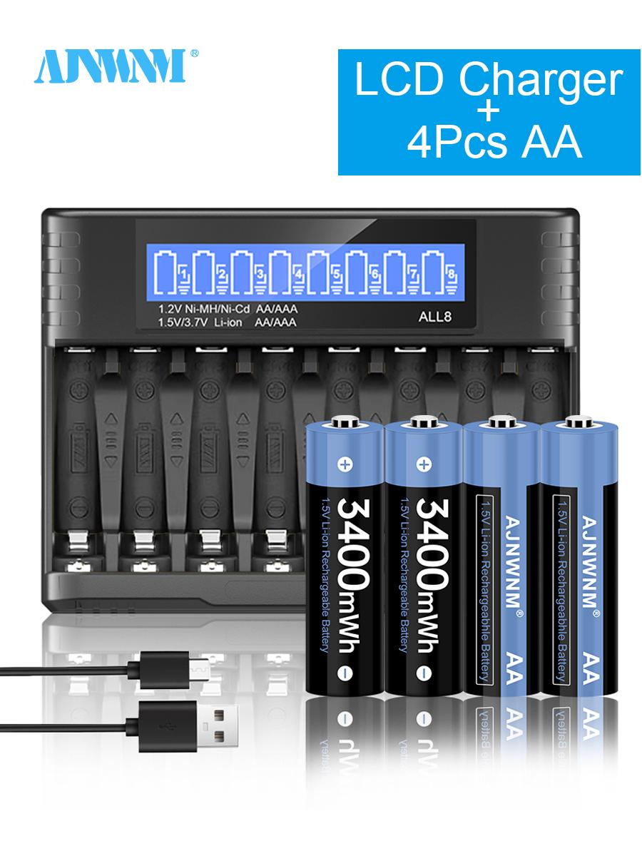 1,5 В AA AAALi-ion аккумуляторная батарея зарядное устройство +1,5 В литий-ионная аккумуляторная батарея AA 3400 мВт-ч литий-ионная батарея AA 1,5 В AA батарея с батарейным отсеком
1,5 В AA AAALi-ion аккумуляторная батарея зарядное устройство +1,5 В литий-ионная аккумуляторная батарея AA 3400 мВт-ч литий-ионная батарея AA 1,5 В AA батарея с батарейным отсеком