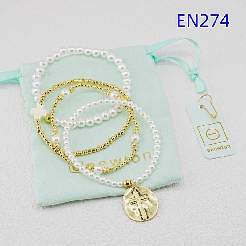 Enewton 4pcs Set Stackable Pearl Cross Bracelets Fashion Jewelry
Enewton 4pcs Set Stackable Pearl Cross Bracelets Fashion Jewelry