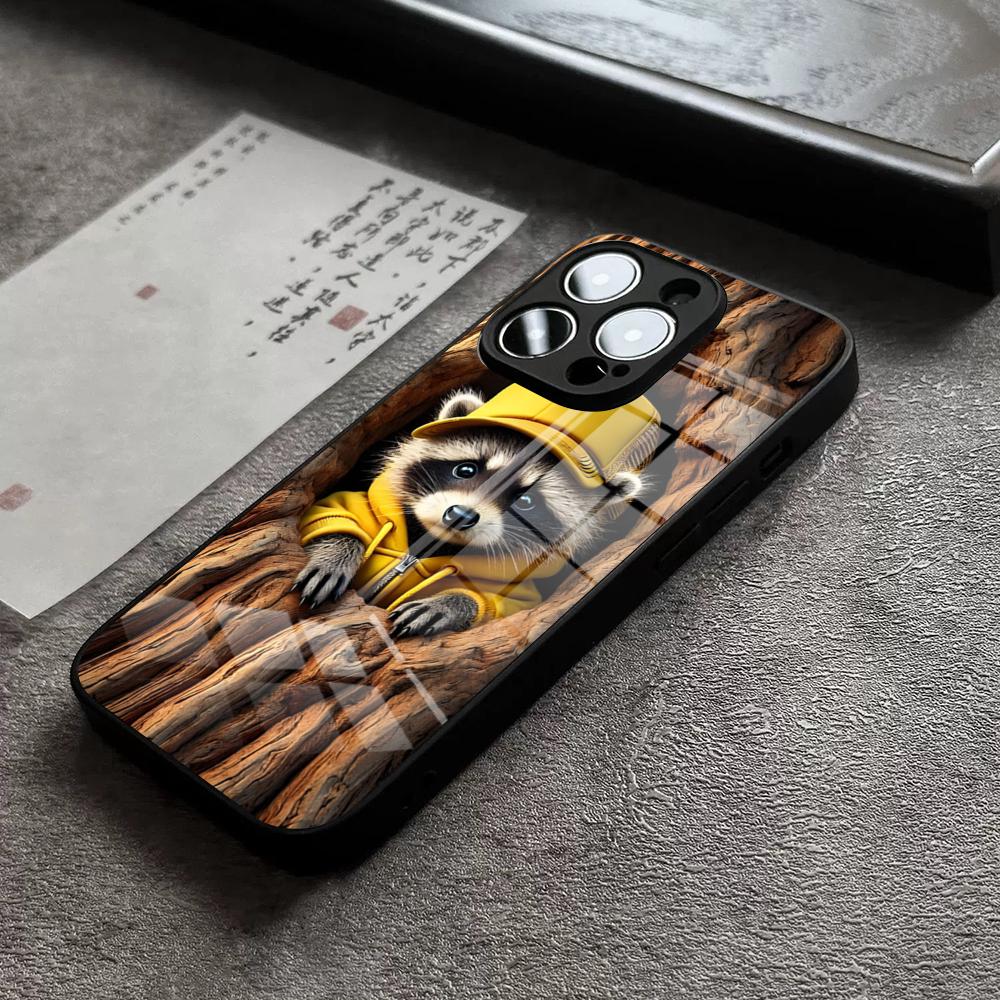 Raccoon Cute Phone Case For IPhone 17 Pro Max 14 Pro 15 12 11 13 Mini X XR XS 16 Plus SE Glass Cover iPhone14 Plus
Raccoon Cute Phone Case For IPhone 17 Pro Max 14 Pro 15 12 11 13 Mini X XR XS 16 Plus SE Glass Cover iPhone14 Plus