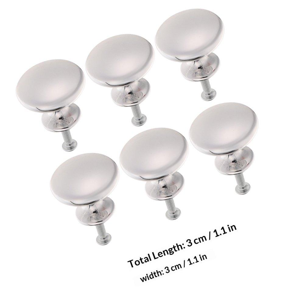 12Pcs Mushroom Shape Cabinet Pull Handles Premium Zinc Alloy Brushed Nickel Finish Easy Install for Drawers Dressers Chests срібний
12Pcs Mushroom Shape Cabinet Pull Handles Premium Zinc Alloy Brushed Nickel Finish Easy Install for Drawers Dressers Chests срібний