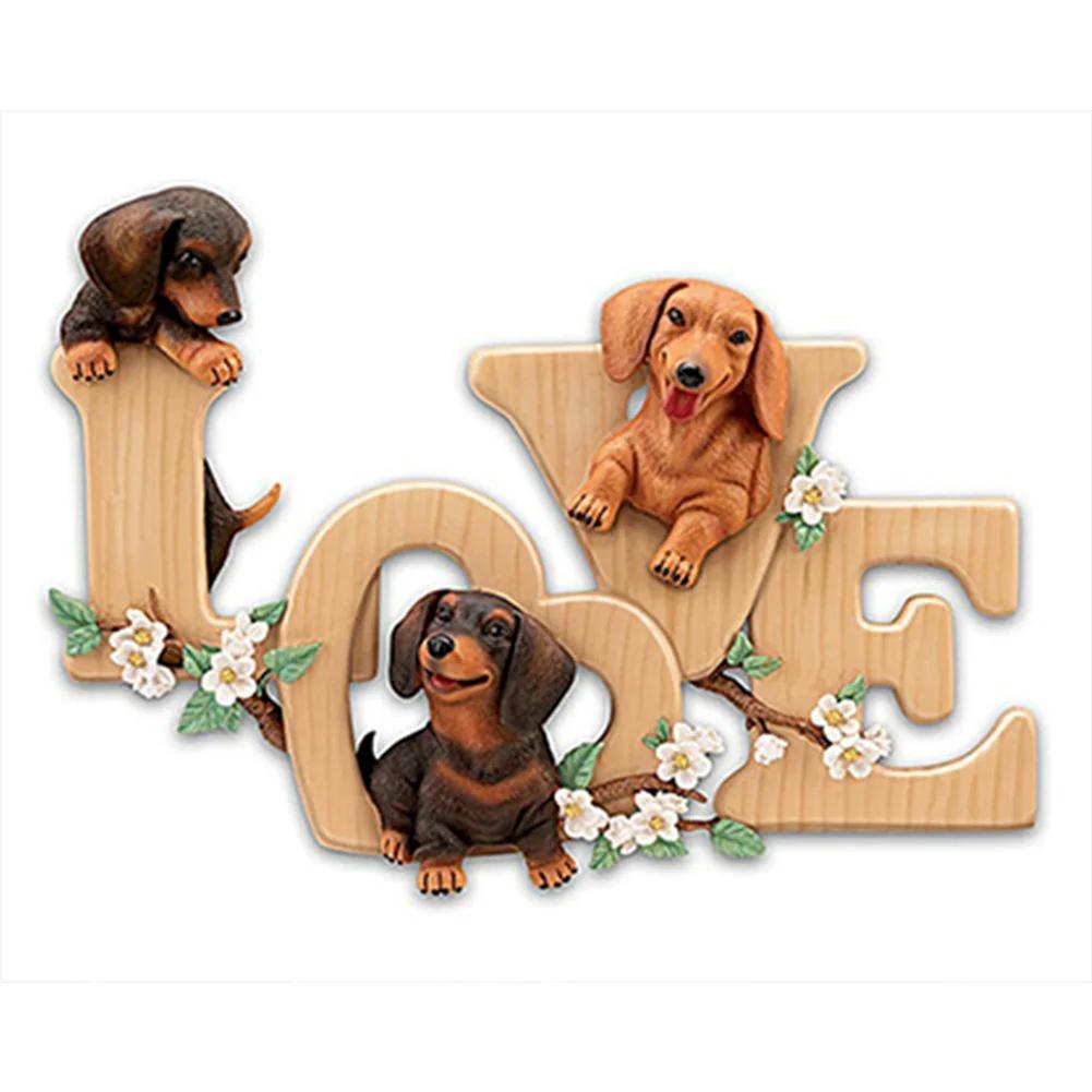 5D наборы алмазной живописи для взрослых, Love Puppy DIY, полная дрель, хрустальные стразы, декоративно-прикладное искусство, художественные краски из драгоценных камней с бриллиантами, домашний декор стен
5D наборы алмазной живописи для взрослых, Love Puppy DIY, полная дрель, хрустальные стразы, декоративно-прикладное искусство, художественные краски из драгоценных камней с бриллиантами, домашний декор стен