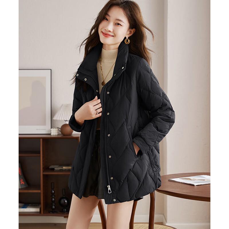 Women s Casual Puffer Down Jacket with Stand Collar L
Women s Casual Puffer Down Jacket with Stand Collar L