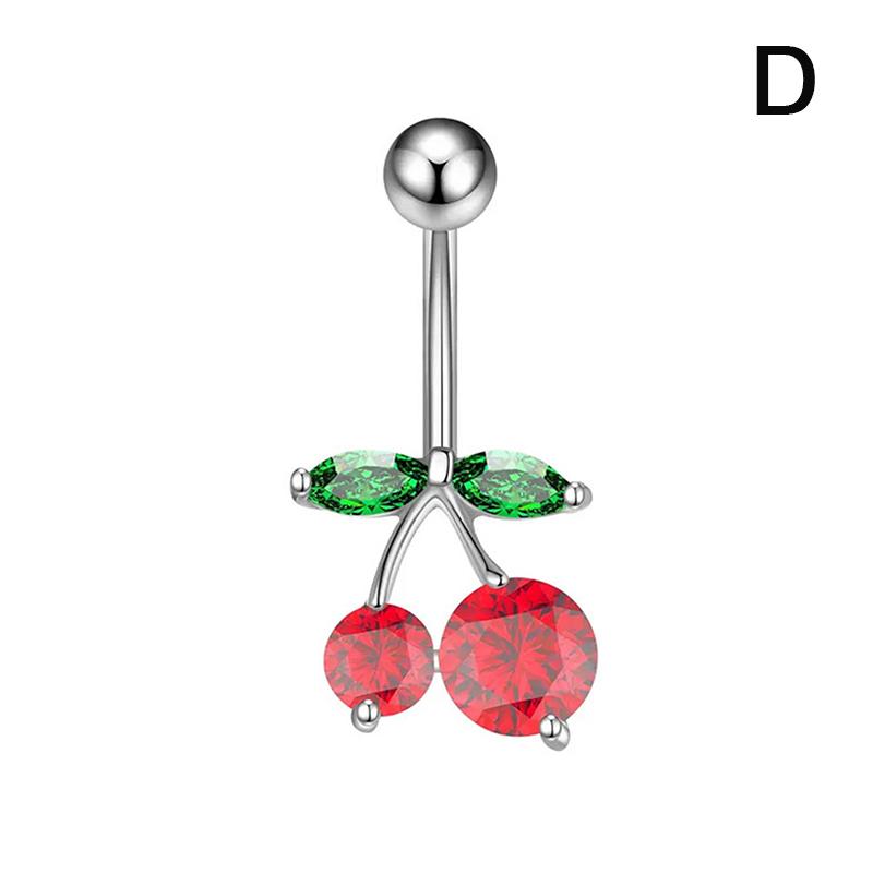 Кольцо для пупка с цветком клубники и вишни из циркона, украшения для тела для женщин
Кольцо для пупка с цветком клубники и вишни из циркона, украшения для тела для женщин