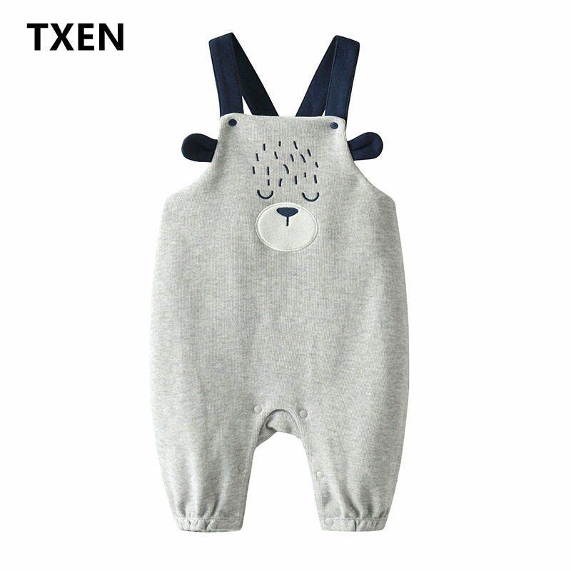 Uk Txen Spring and Autumn Korean-Style Boys Cartoon Overalls, All-Cotton Cute Romper, Baby Jumpsuit Gray(Gray) 73CM
Uk Txen Spring and Autumn Korean-Style Boys Cartoon Overalls, All-Cotton Cute Romper, Baby Jumpsuit Gray(Gray) 73CM