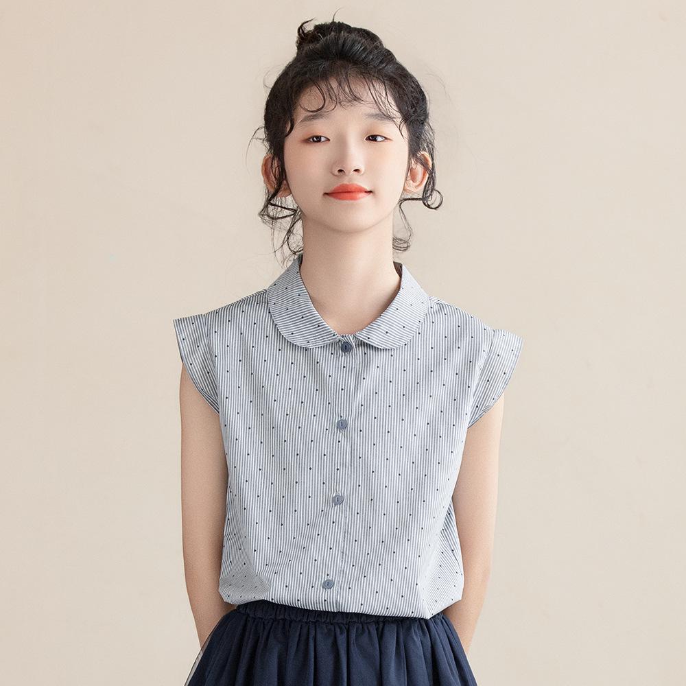 Комплект для девочек: полосатый топ-бэбидолл и юбка из сетки королевского синего цвета - Коллекция Лето 2024 165/170 cm
Комплект для девочек: полосатый топ-бэбидолл и юбка из сетки королевского синего цвета - Коллекция Лето 2024 165/170 cm