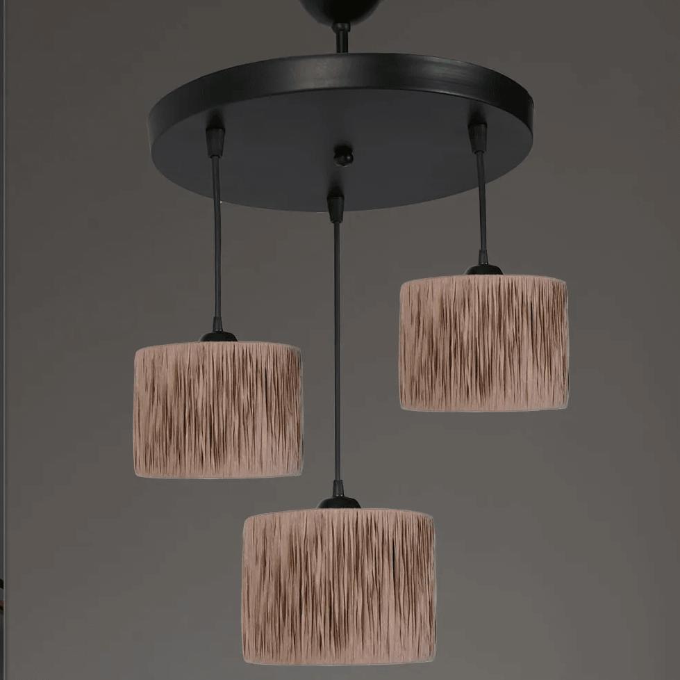 Люстра подвесная лампа Escargot, состоящая из 3 частей коричневый
Люстра подвесная лампа Escargot, состоящая из 3 частей коричневый