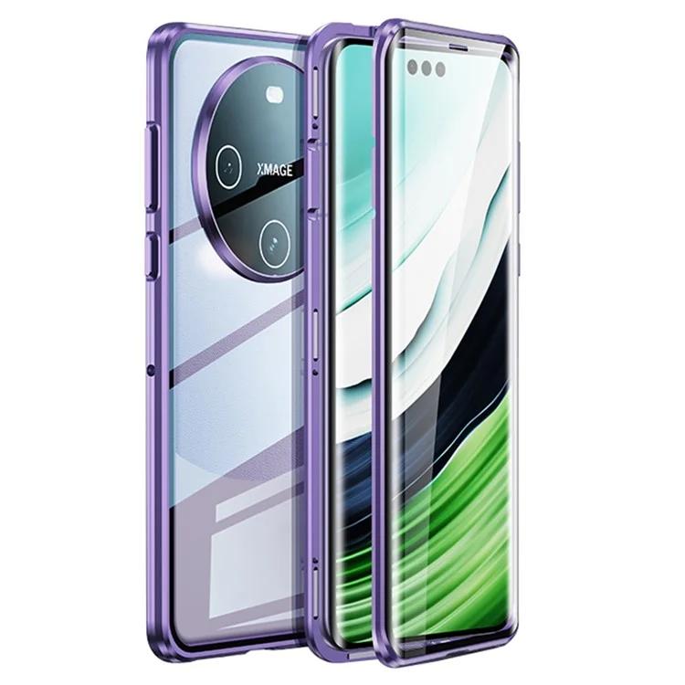 Для Huawei Mate 60 Pro HD прозрачный двухсторонний закаленный стеклянный чехол для телефона с рамкой из алюминиевого сплава, магнитный поглощающий чехол для телефона
Для Huawei Mate 60 Pro HD прозрачный двухсторонний закаленный стеклянный чехол для телефона с рамкой из алюминиевого сплава, магнитный поглощающий чехол для телефона