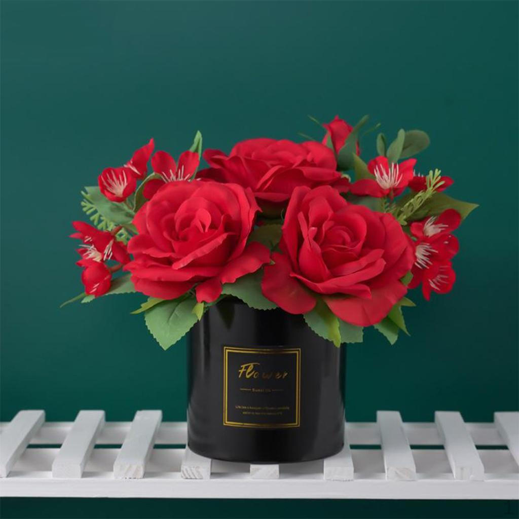 Искусственная ваза букет для дома свадьба вечеринка декор подарок красный
Искусственная ваза букет для дома свадьба вечеринка декор подарок красный