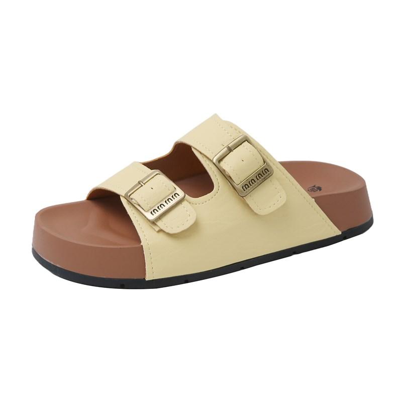 Classic Cork Sandals For Women Men Fashion Soft Thick Sole Cork Slippers Summer Beach Sandals Home Open Toe Flat Sandals 35
Classic Cork Sandals For Women Men Fashion Soft Thick Sole Cork Slippers Summer Beach Sandals Home Open Toe Flat Sandals 35