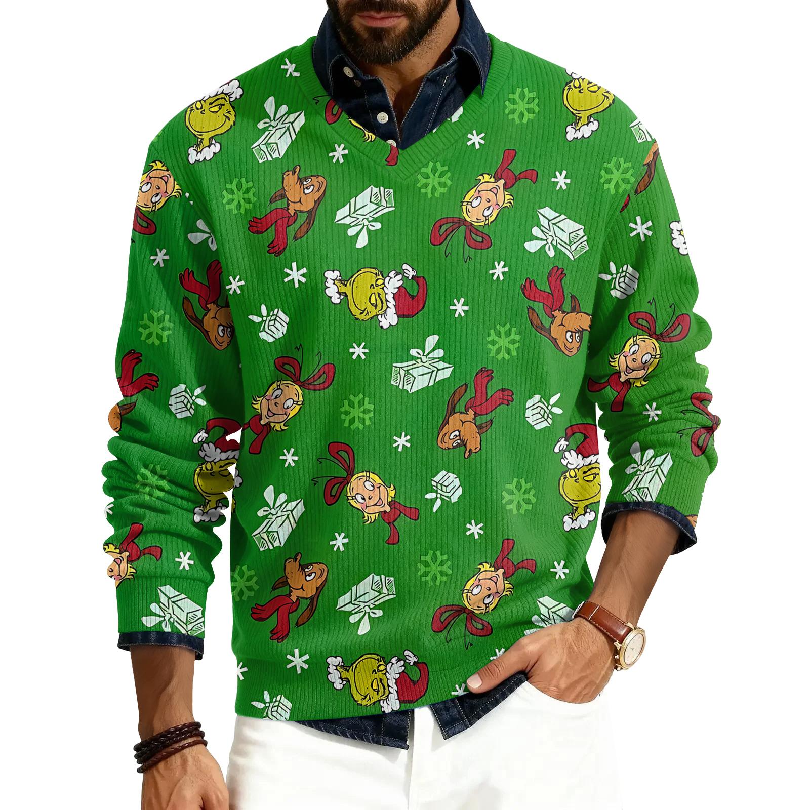 Мужской пуловер с V-образным вырезом, длинным рукавом, из рубчатого трикотажа L
Мужской пуловер с V-образным вырезом, длинным рукавом, из рубчатого трикотажа L