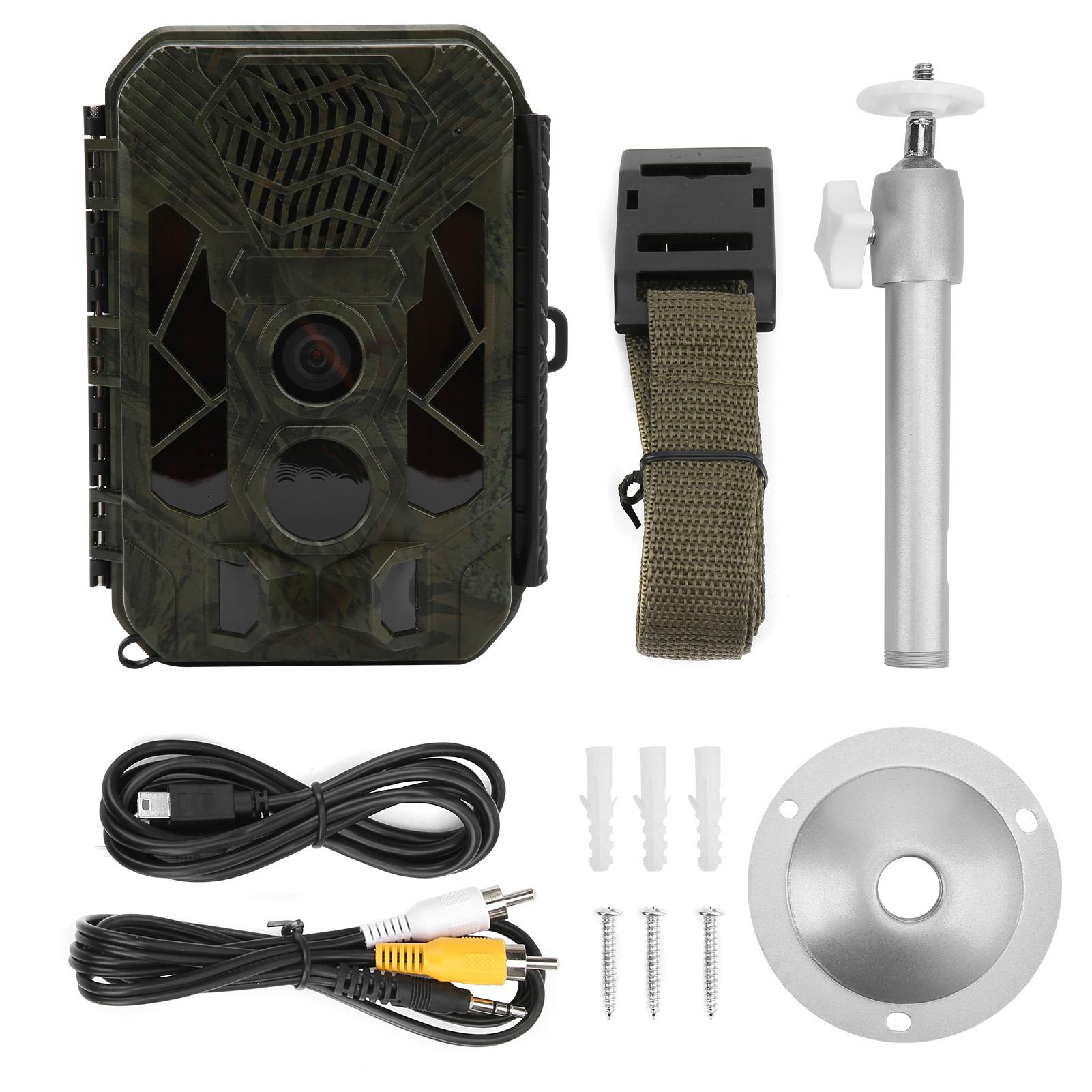 1080P HD Hunting Camera Wildlife Portable IP66 Waterproof Camera with Infrared Sensors
1080P HD Hunting Camera Wildlife Portable IP66 Waterproof Camera with Infrared Sensors