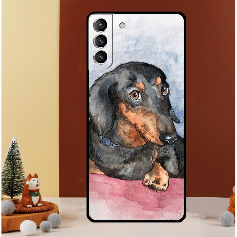 Cartoon Dachshund Sausage Dog Case For Samsung Galaxy S24 S26 Ultra S22 S23 S25 Ultra S20 S21 Plus S10 S25 FE Cover Funda Galaxy S23 FE
Cartoon Dachshund Sausage Dog Case For Samsung Galaxy S24 S26 Ultra S22 S23 S25 Ultra S20 S21 Plus S10 S25 FE Cover Funda Galaxy S23 FE